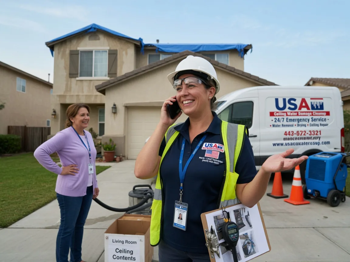 Ceiling Water Damage Restoration Oakland, IA FAQs